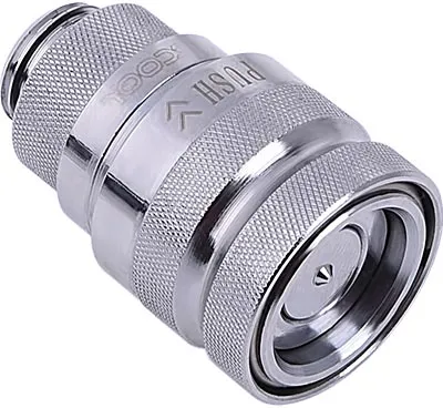 Raccord autobloquant Alphacool Eiszapfen Quick Release Femelle G1/4 (Argent)