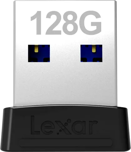 Clé USB 3.1 Lexar JumpDrive S47 - 128Go (Noir)