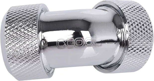 Raccord à 45° à compression pour Tube Ø13mm Alphacool Eiszapfen (Argent)