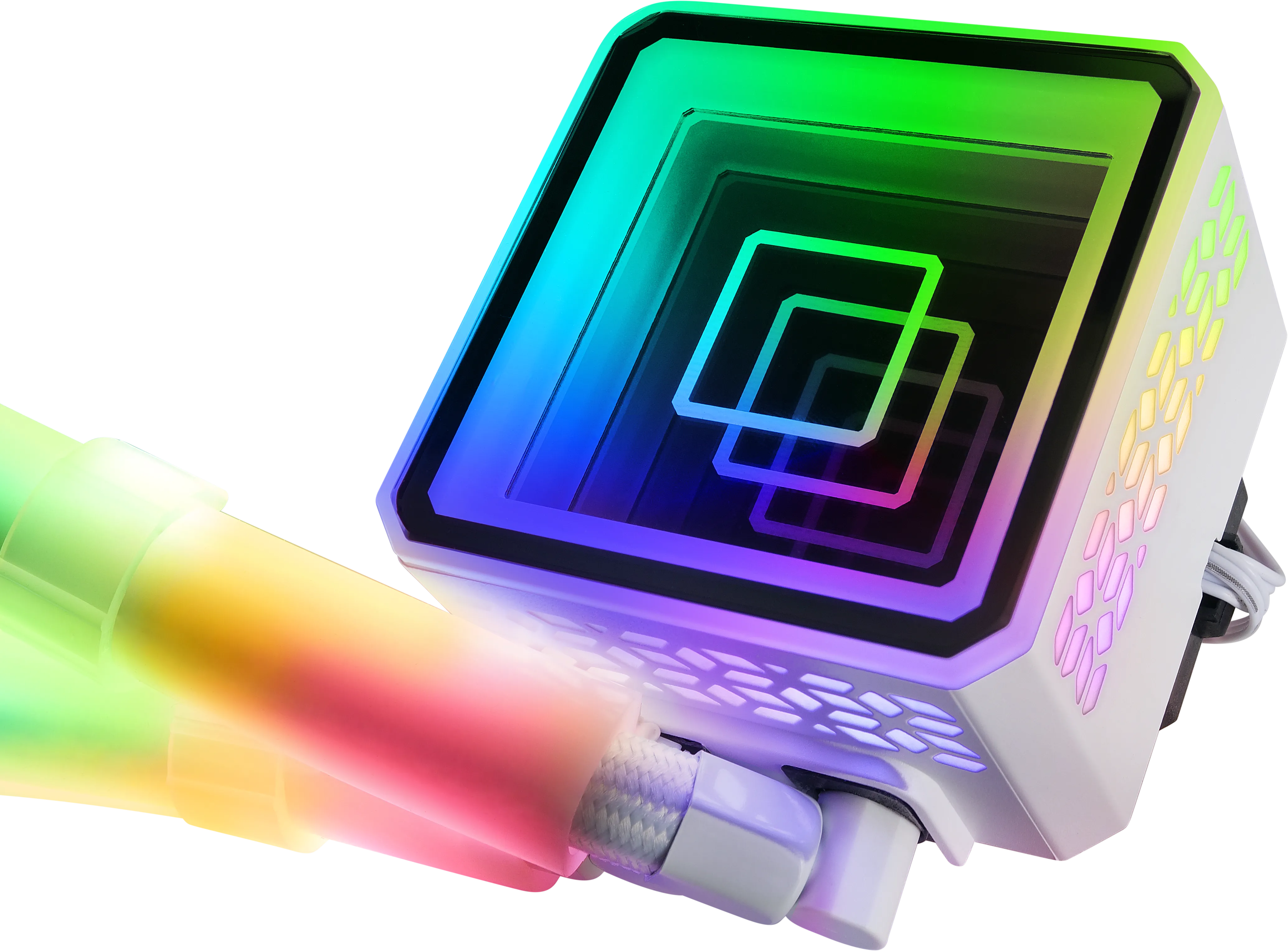 Kit Watercooling AIO Mars Gaming ML-Ultra RGB - 360mm (Blanc)