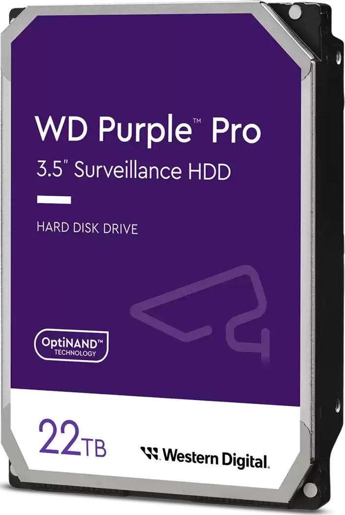 Disque Dur 3,5" Western Digital Purple Pro 22To  - S-ATA