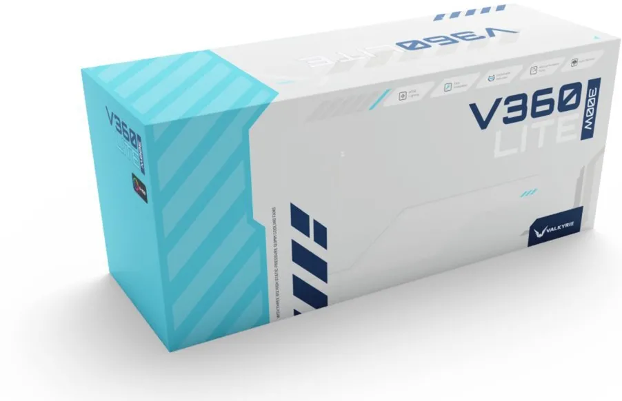 Kit Watercooling AIO Valkyrie V-Lite RGB - 360mm (Blanc)