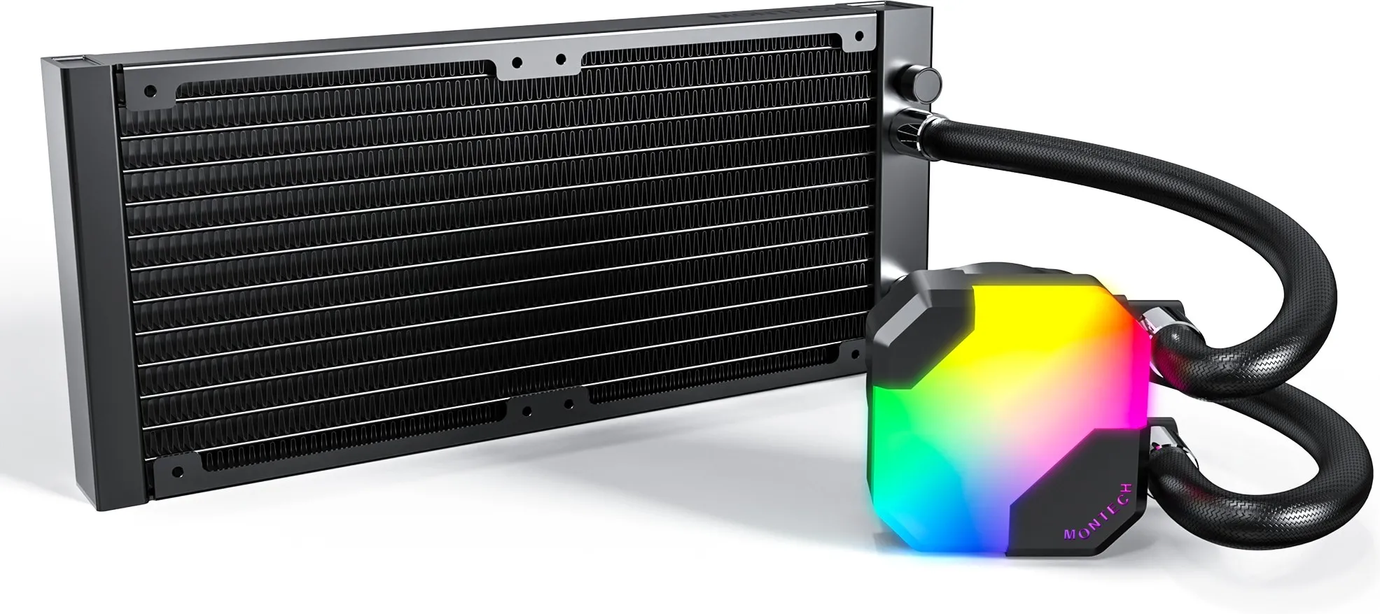 Kit Watercooling AIO Montech HyperFlow RGB - 240mm (Noir)