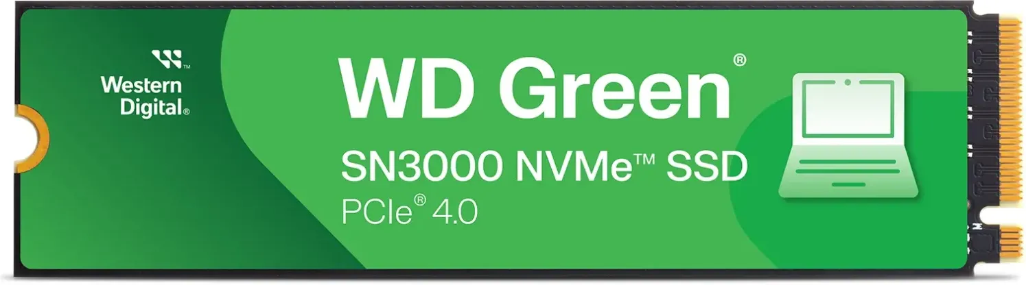 Disque SSD Sandisk WD Green SN3000 500Go - NVMe M.2 Type 2280