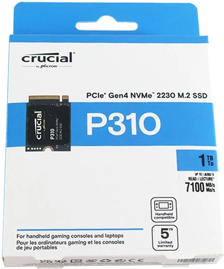 Disque SSD Crucial P310 1To  - M.2 NVMe Type 2230
