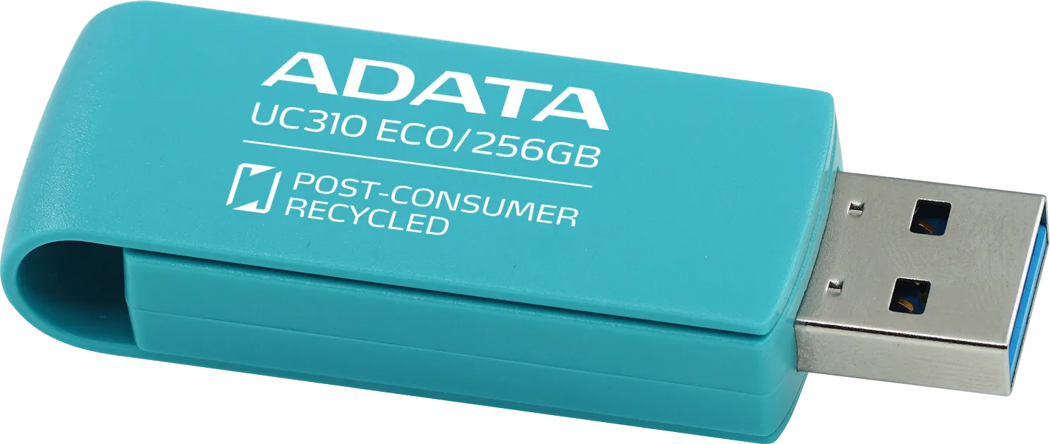 Clé USB 3.2 Adata UC310 Eco - 256Go (Bleu)
