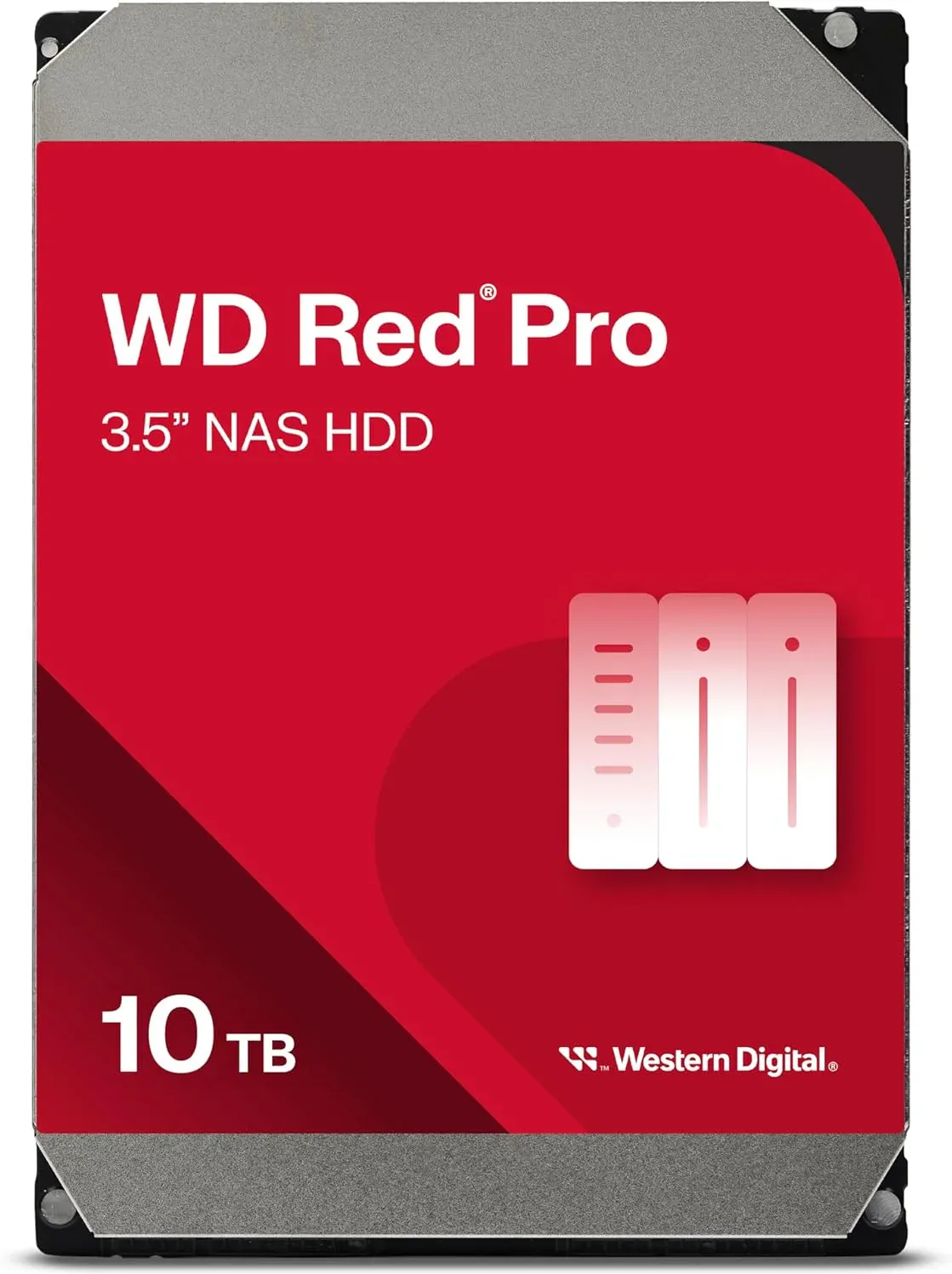 Disque Dur 3,5" Western Digital Red Pro 10To 512Mo - S-ATA