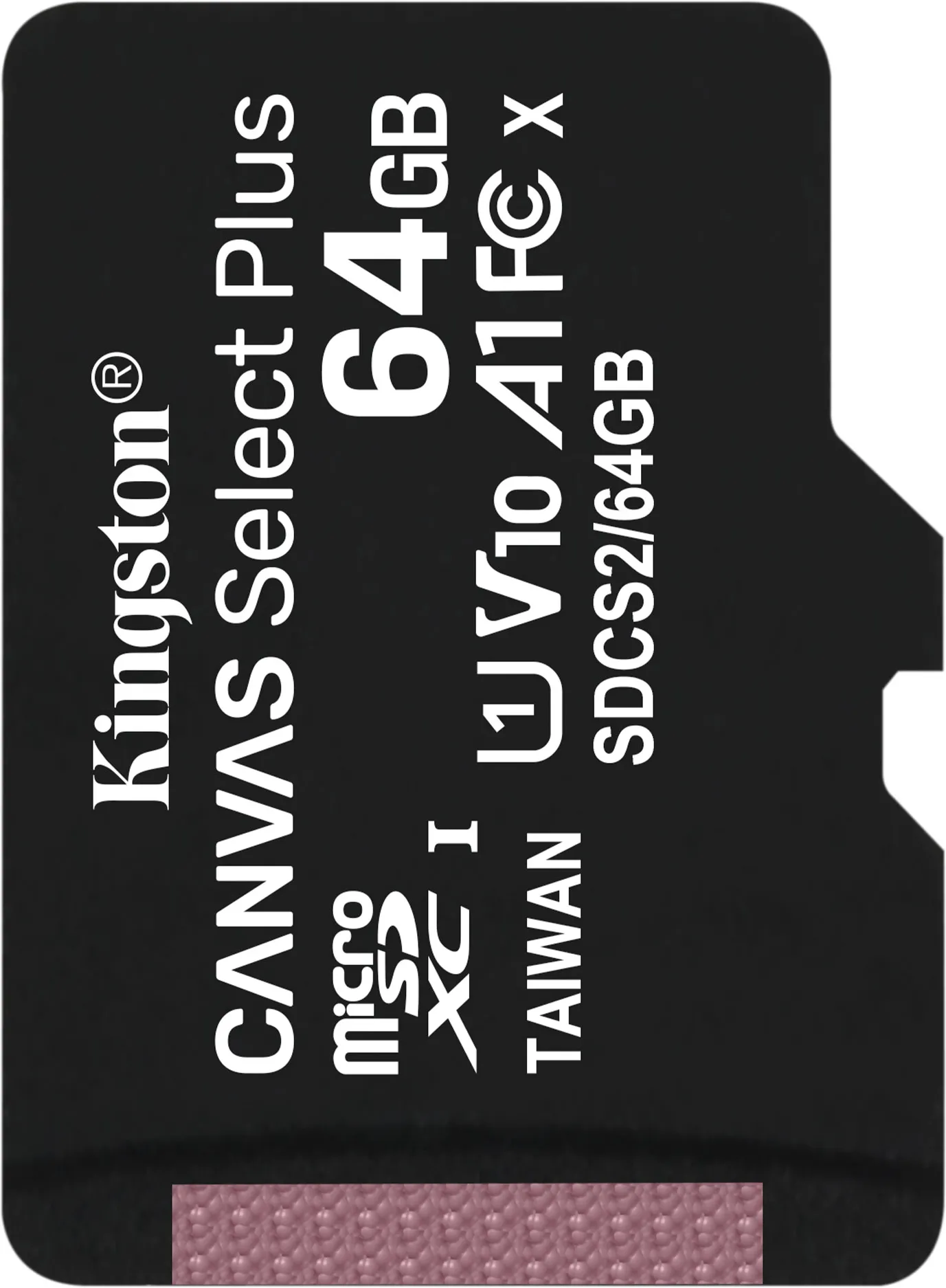 Carte mémoire Micro SD Kingston Canvas Select Plus - 64Go
