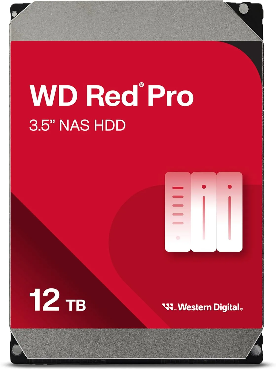 Disque Dur 3,5" Western Digital Red Pro NAS 12To 512Mo - S-ATA