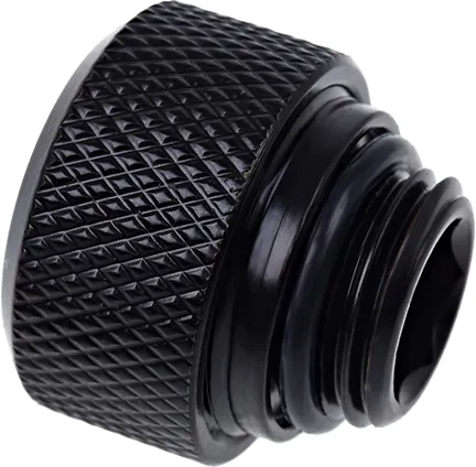Raccord pour Tube Ø13mm - G1/4 Alphacool Eiszapfen (Noir)