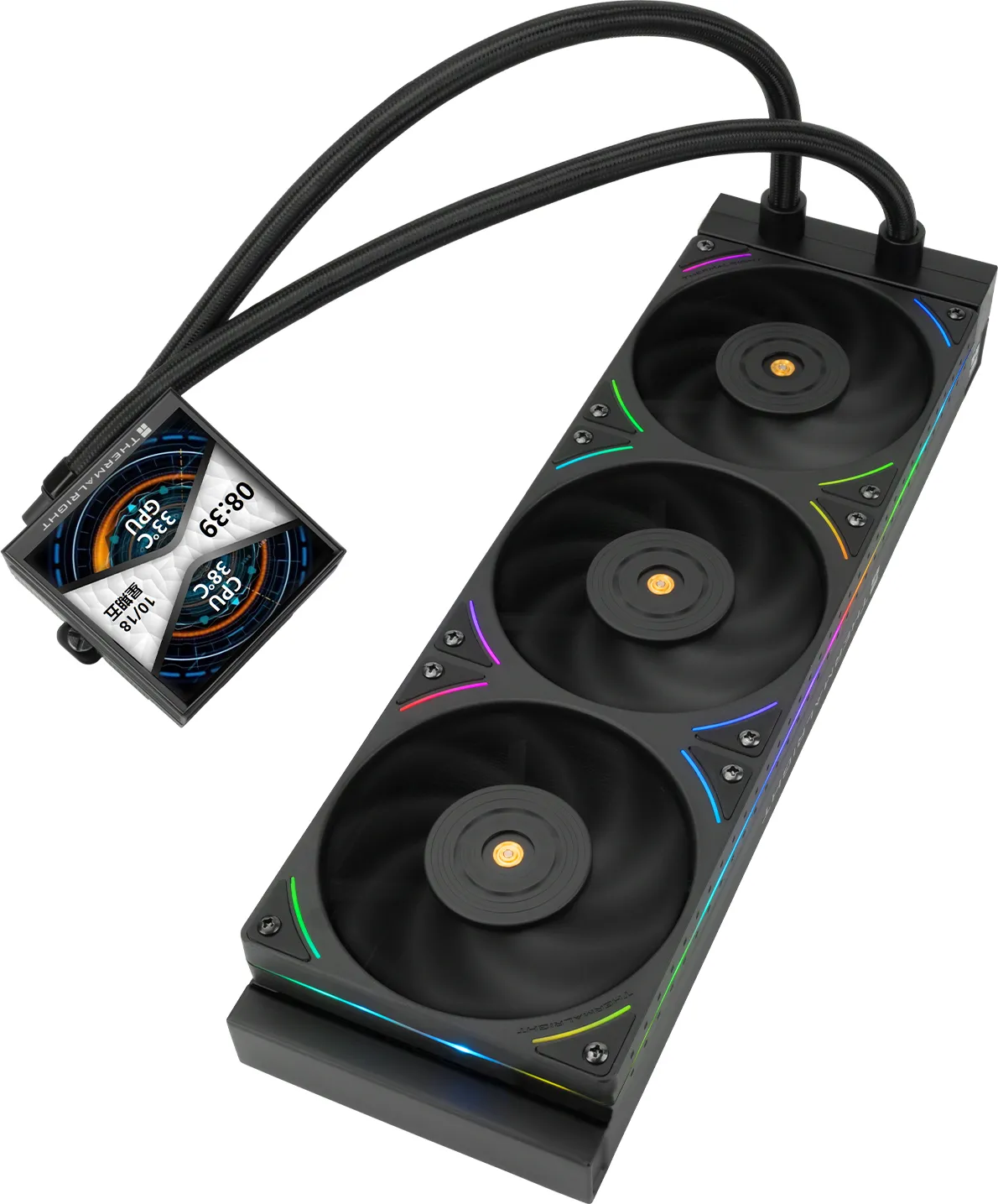 Kit Watercooling AIO Thermalright Hyper Vision UB RGB - 360mm (Noir)