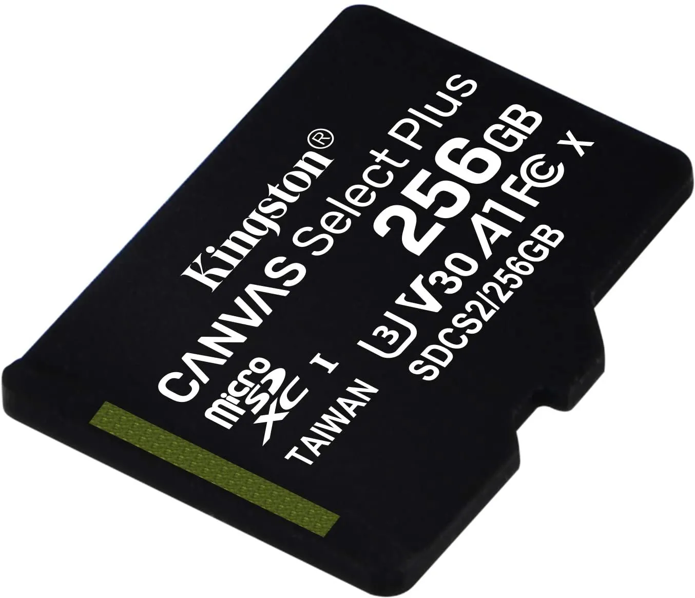 Carte mémoire Micro SD Kingston Canvas Select Plus - 256Go