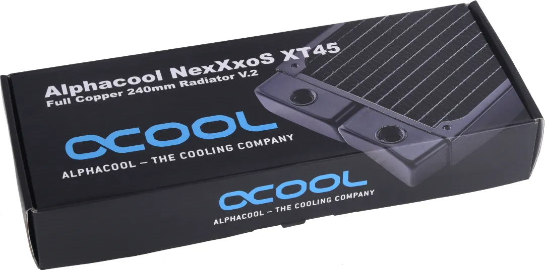 Radiateur pour Watercooling Alphacool NexXxoS XT45 V2 - 240mm (Noir)