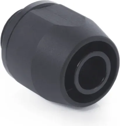 Lot de 6 Raccords à compression pour Tube Ø7,6/12,7mm - G1/4" Alphacool HF TPV Metal (Noir)