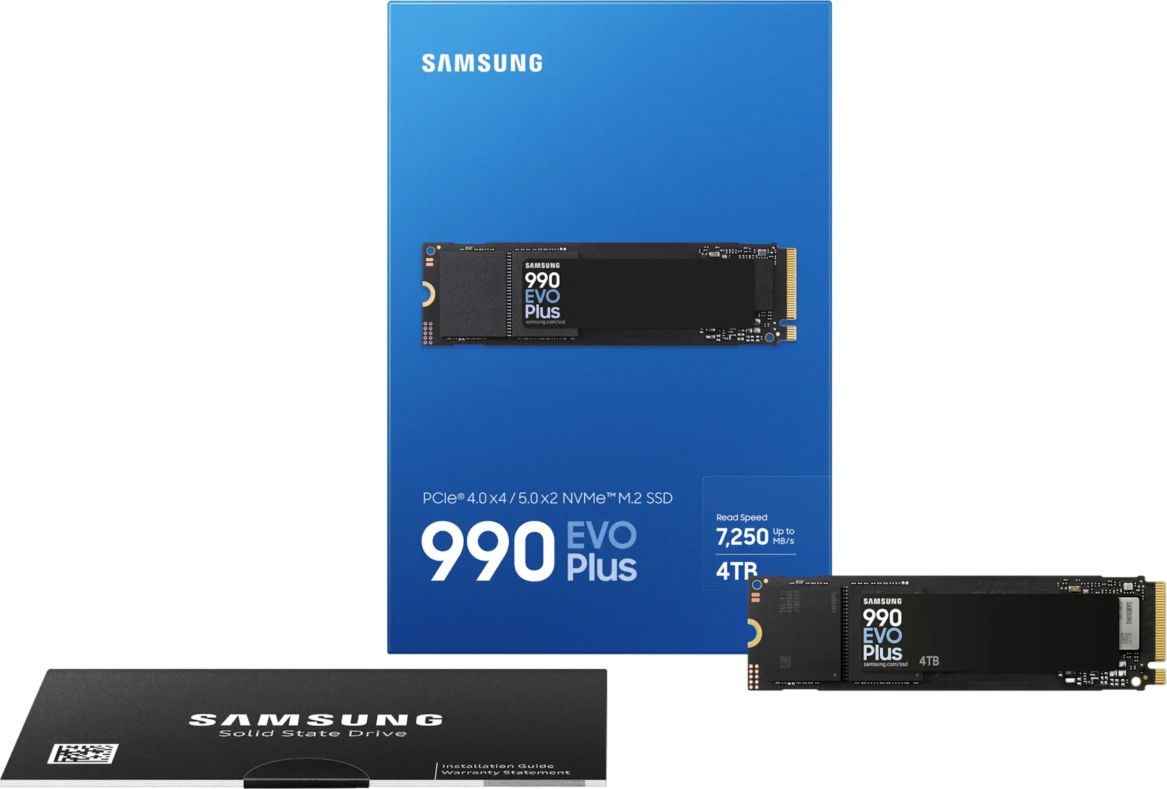 Disque SSD Samsung 990 Evo Plus 4To - NVMe M.2 Type 2280
