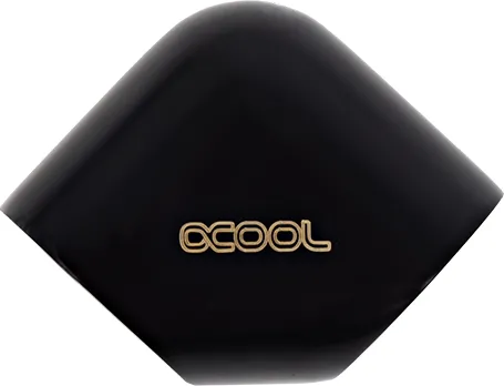 Raccord coudé pour G1/4 Alphacool Eiszapfen (Noir)
