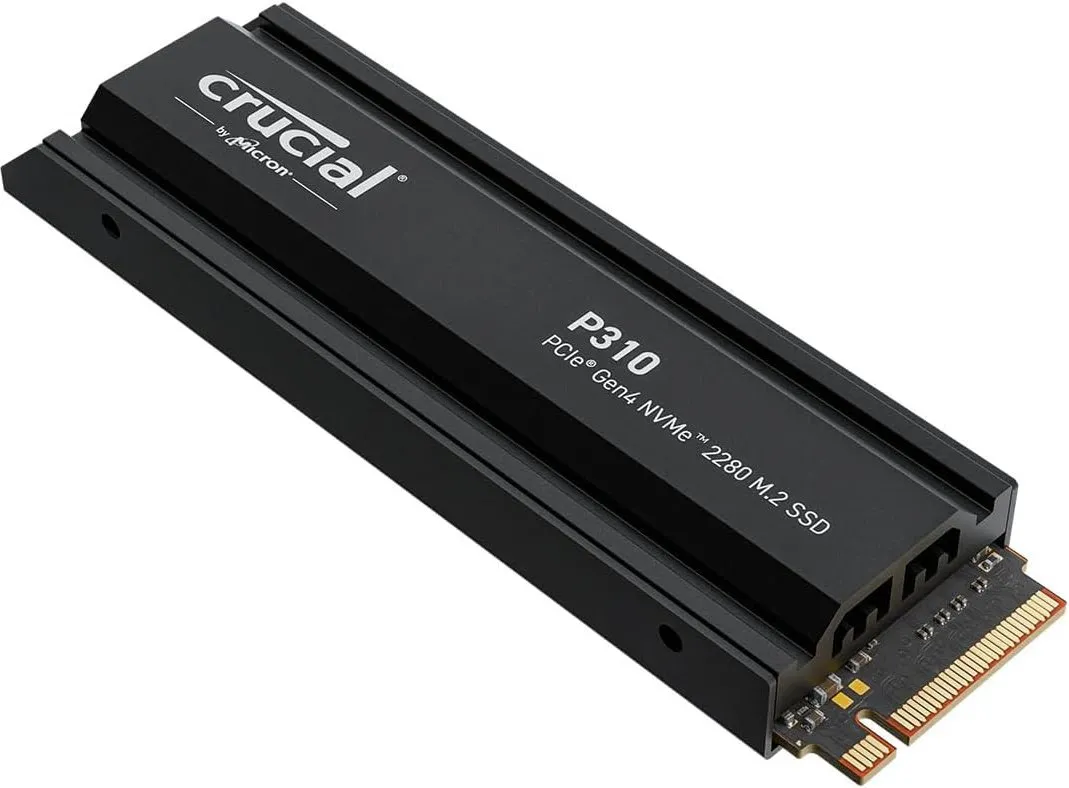 Disque SSD Crucial P310 2To avec dissipateur - M.2 NVMe Type 2230