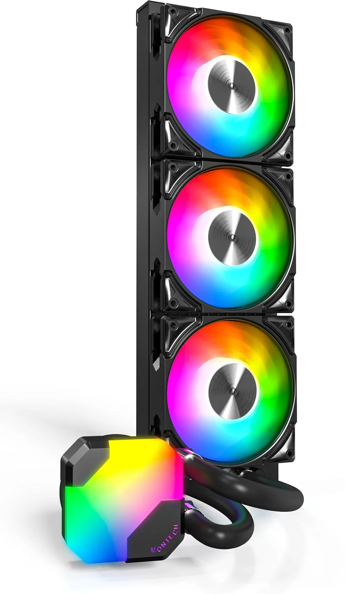 Kit Watercooling AIO Montech HyperFlow RGB - 360mm (Noir)