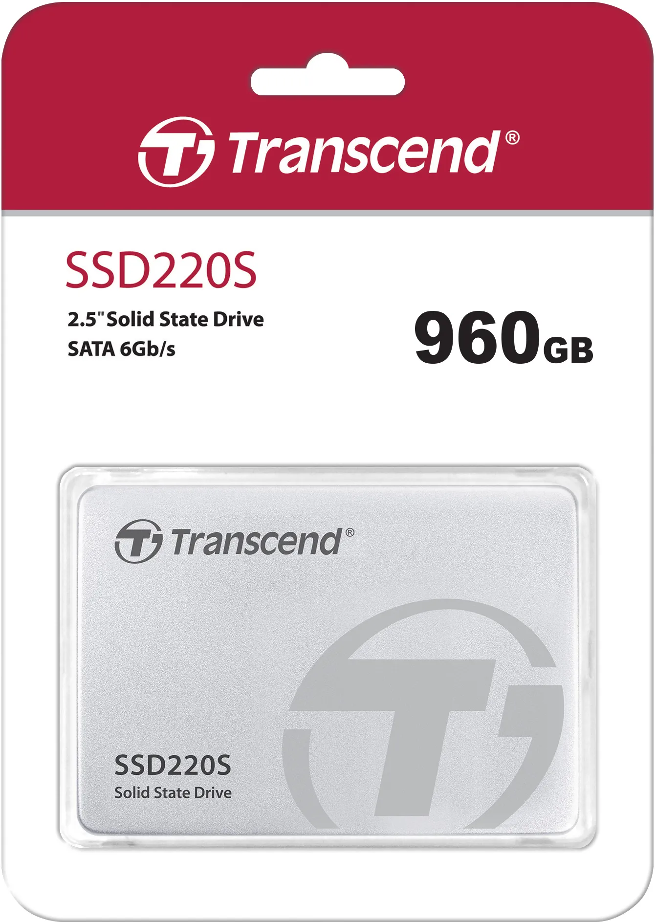 Disque SSD Transcend 220S 960Go  - S-ATA 2,5"