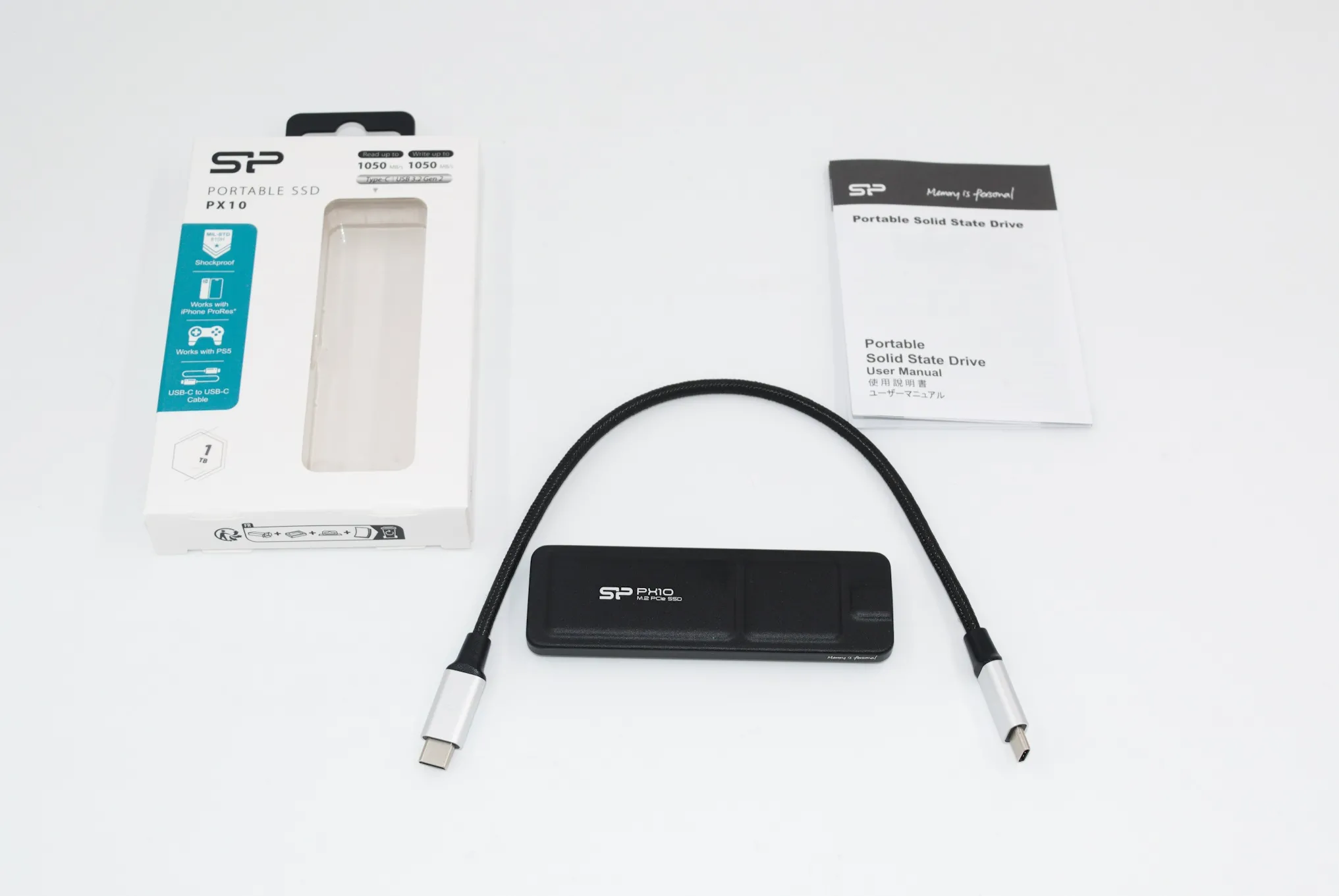 Disque SSD externe Silicon Power PX10 - 1To (Noir)