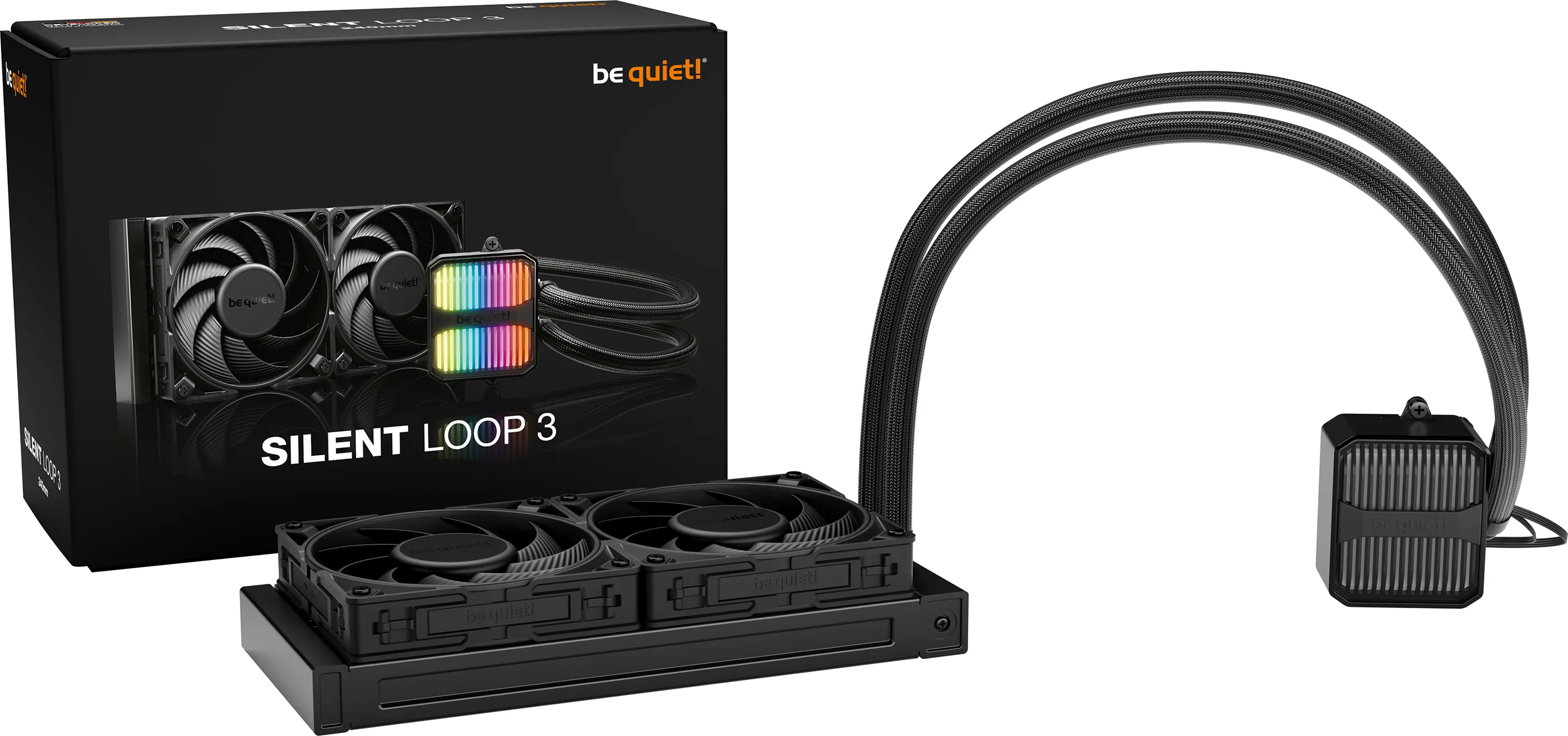 Kit Watercooling be quiet! Silent Loop 3 RGB - 240mm (Noir)
