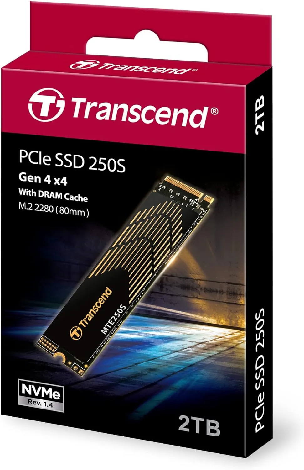 Disque SSD Transcend MTE250S 2To - M.2 NVMe Type 2280