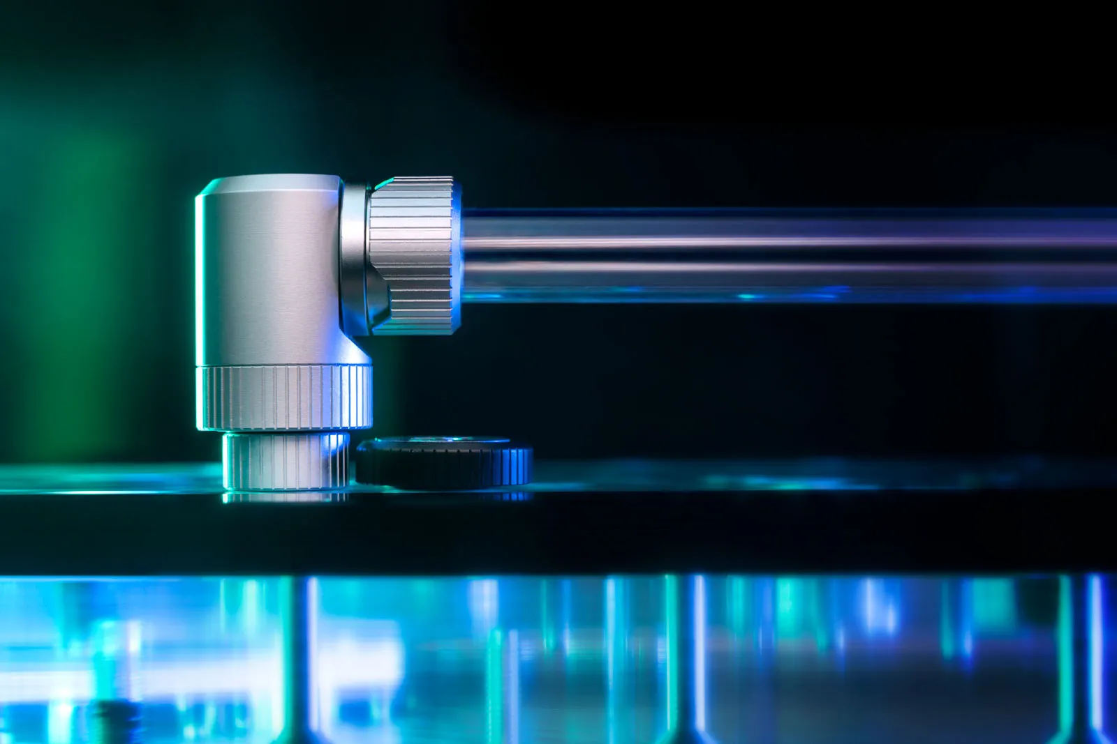 Raccord M/M pour G1/4 Ekwb EK-Quantum Torque Micro Extender Static MM 7 (Gris)