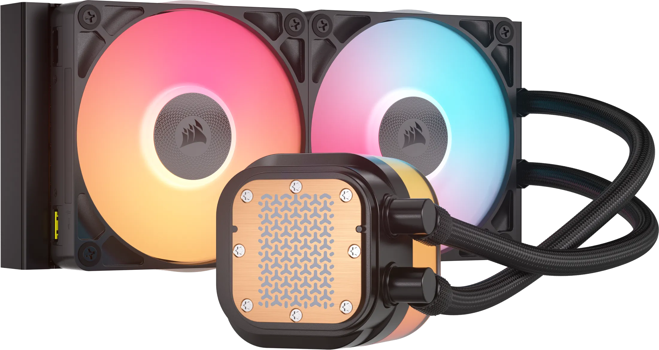 Kit Watercooling AIO Corsair iCue Link Titan RX LCD RGB - 240mm (Noir)