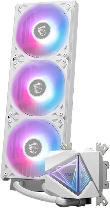 Kit Watercooling AIO MSI Mag CoreLiquid I RGB - 360mm (Blanc)
