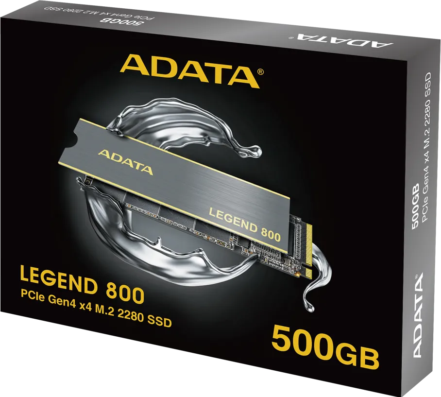 Disque SSD Adata Legend 800 500Go - M.2 NVMe Type 2280
