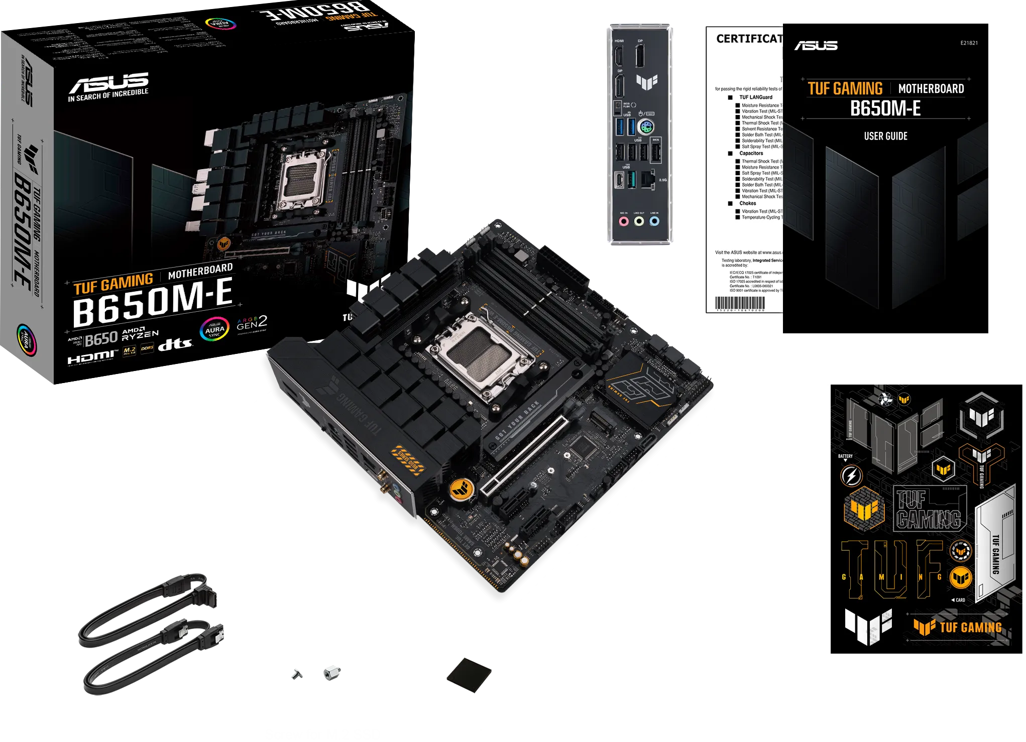 Carte Mère Asus Tuf Gaming B650M-E (AM5) Micro ATX