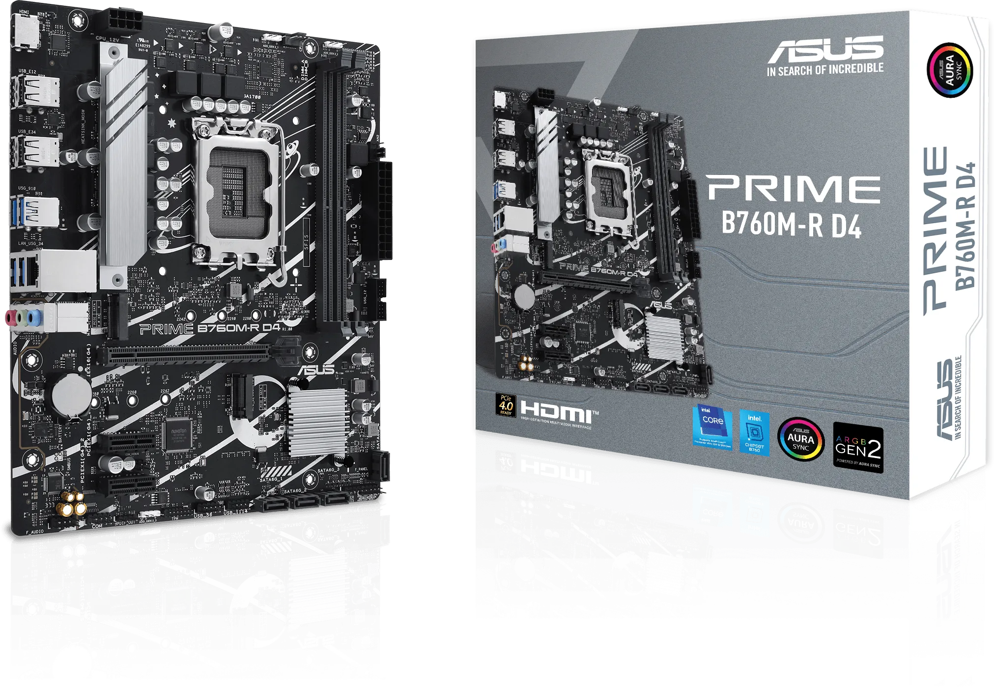 Carte Mère Asus Prime B760M-R DDR4 (Intel LGA 1700) Micro ATX