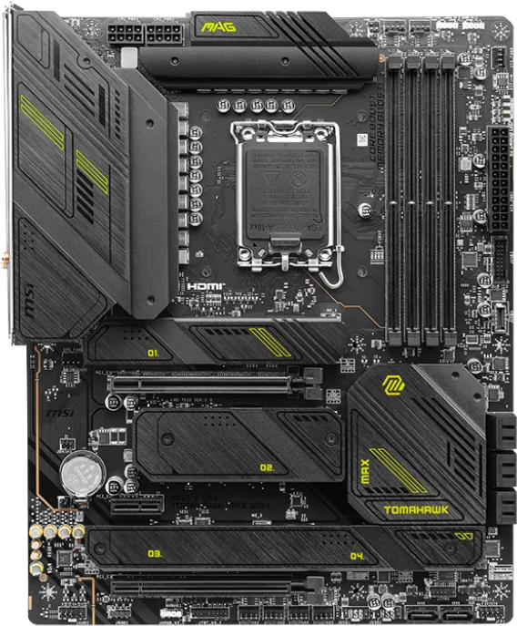 Carte Mère MSI Mag Z790 Tomahawk Max WiFi DDR5 (Intel LGA 1700)