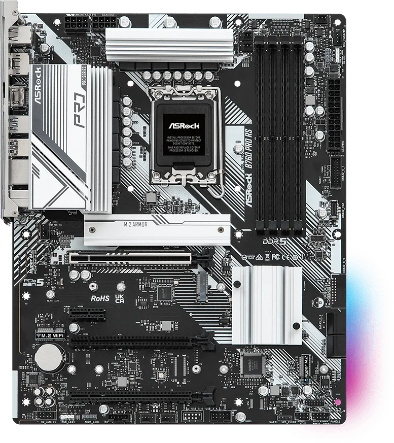Carte Mère ASRock B760 Pro RS DDR5 (Intel LGA 1700)