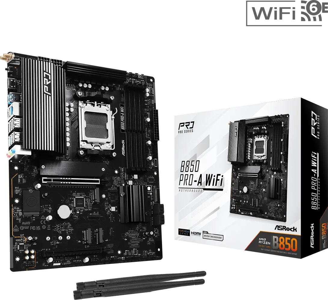Carte Mère ASRock B850 Pro-A WiFi (AMD AM5)