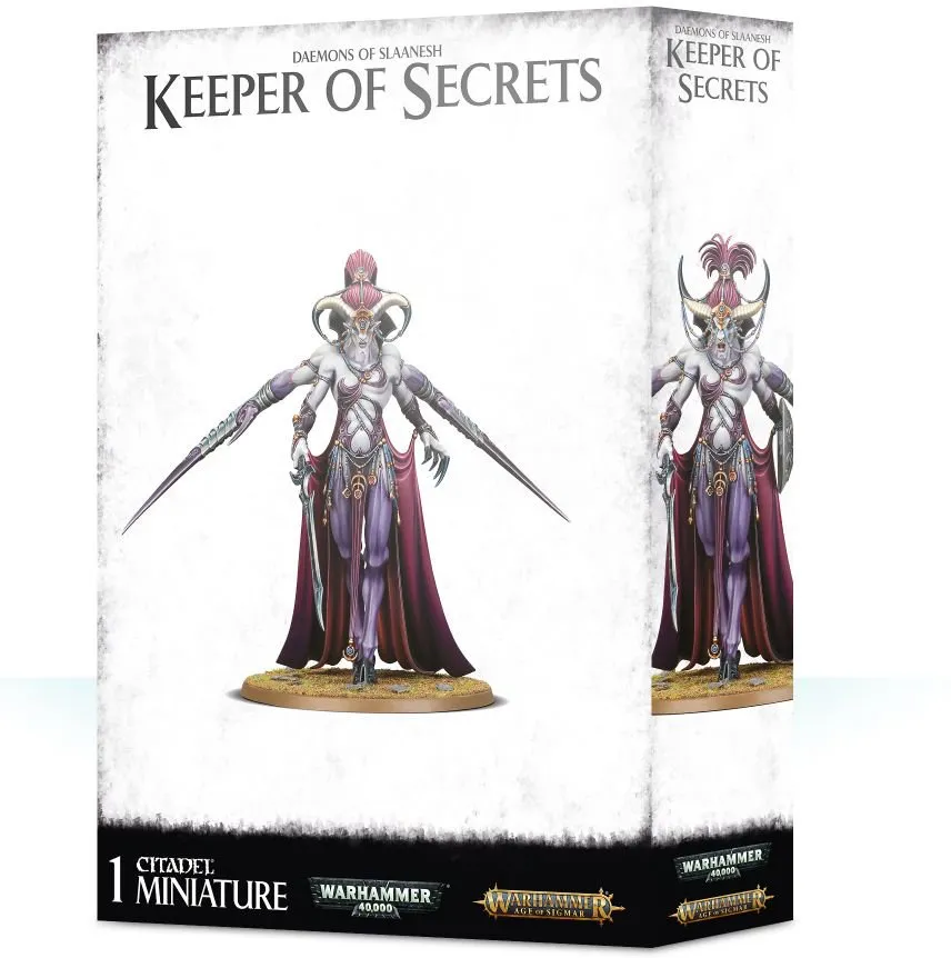 Warhammer AoS & 40k - Daemons Of Slaanesh Keeper of Secrets
