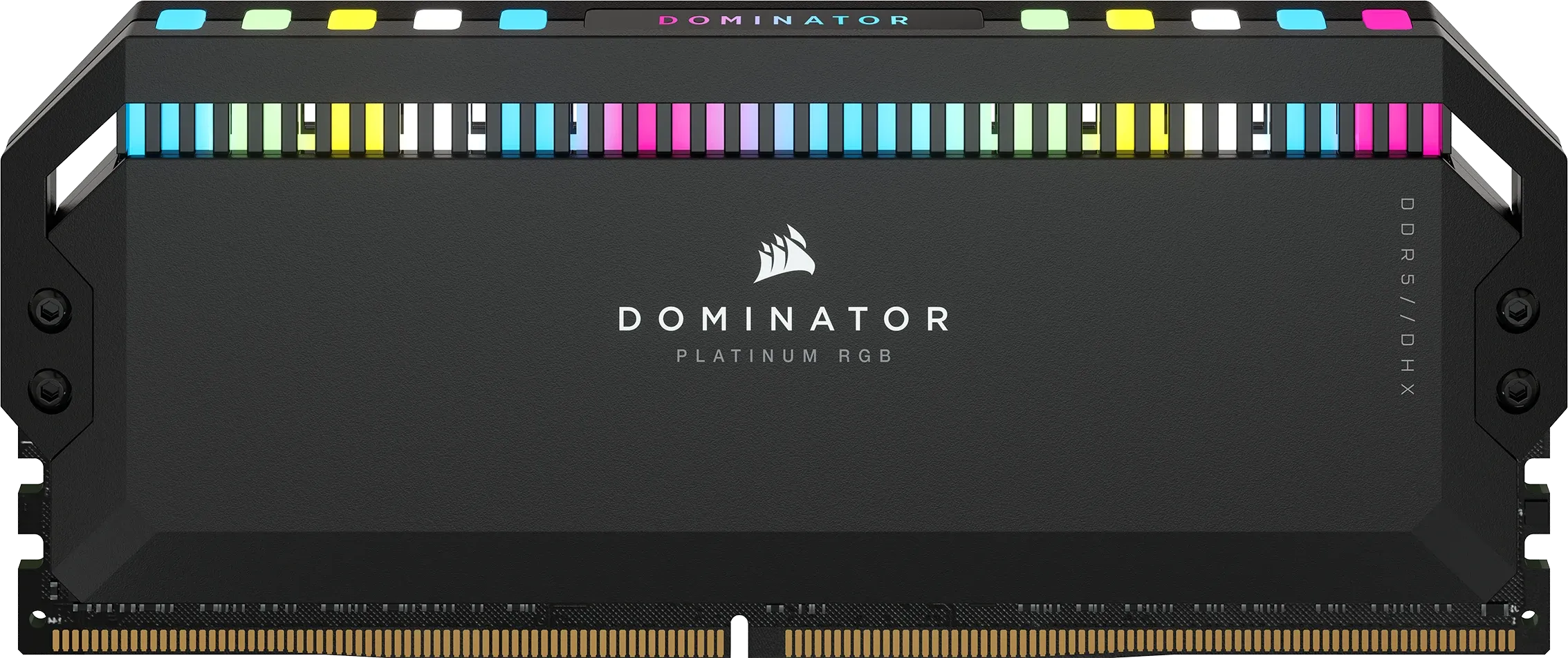 Kit Barrettes mémoire 32Go (2x16Go) DIMM DDR5 Corsair Dominator Platinum RGB 6000MHz (Noir)