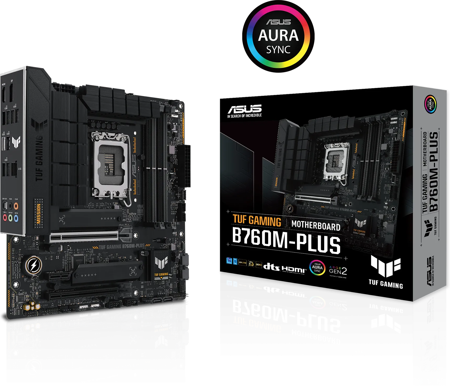Carte Mère Asus Tuf Gaming B760M-Plus DDR5 (Intel LGA 1700) Micro ATX