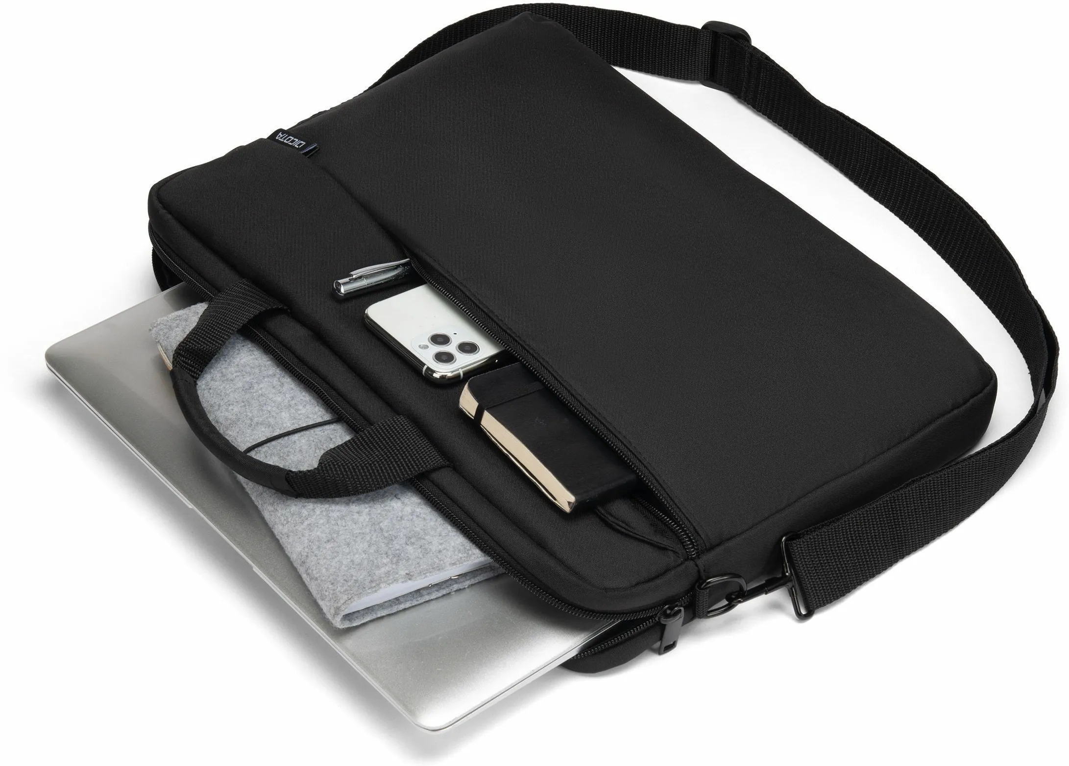 Sacoche Ordinateur Portable Dicota Slim One 16"max (Noir)