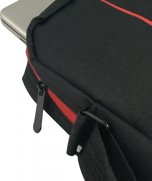 Sacoche Ordinateur Portable Esperanza Salerno 15,6" max (Noir/Rouge)