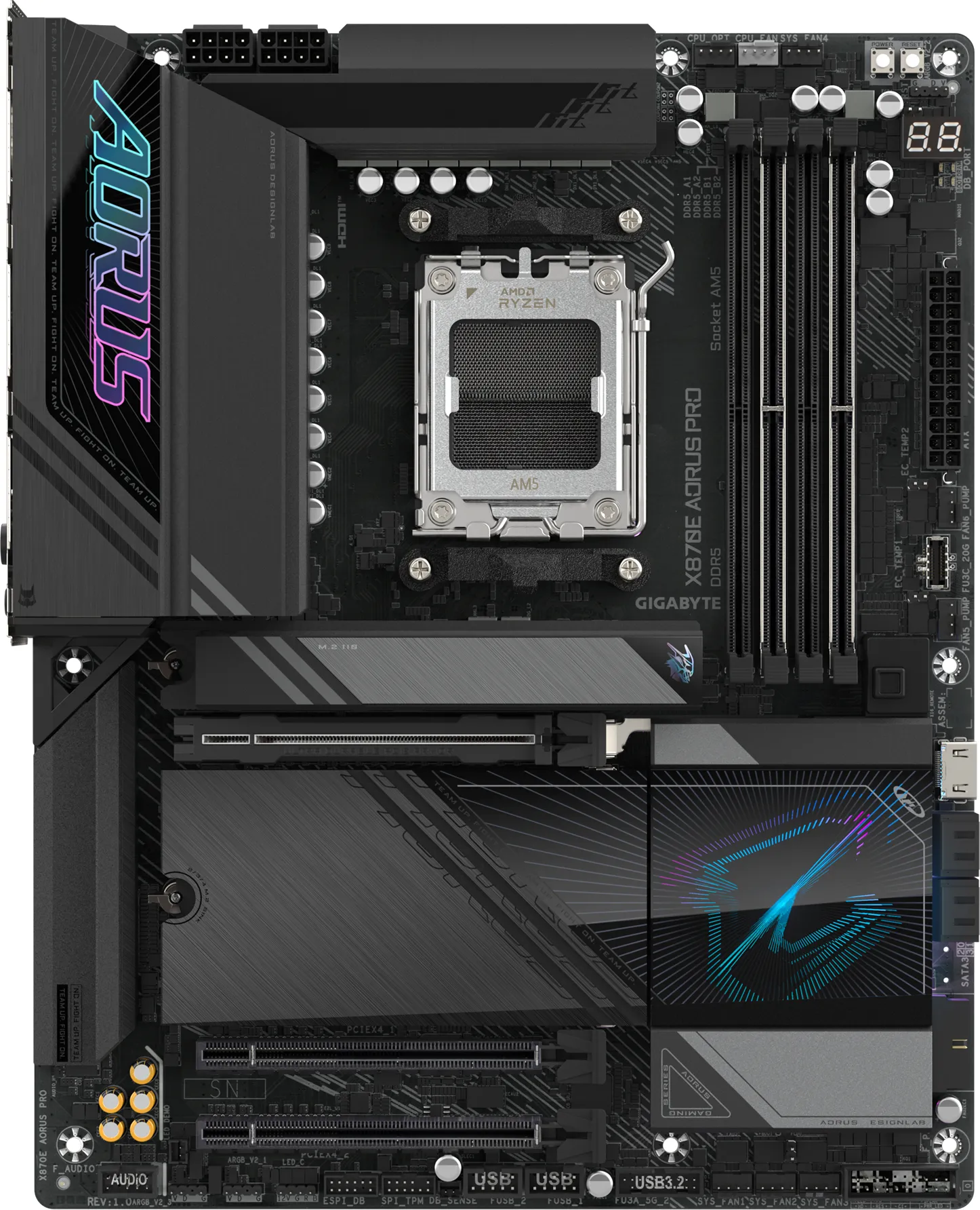 Carte Mère Gigabyte X870E Aorus Pro (AMD AM5)