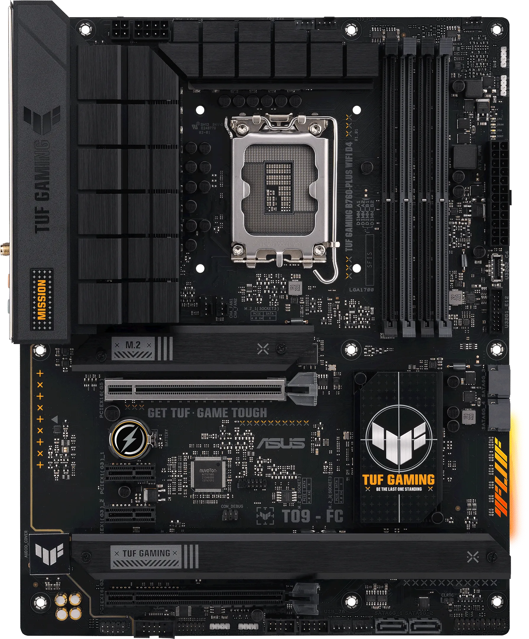 Carte Mère Asus Tuf Gaming B760-Plus Wifi DDR4 (Intel LGA 1700)