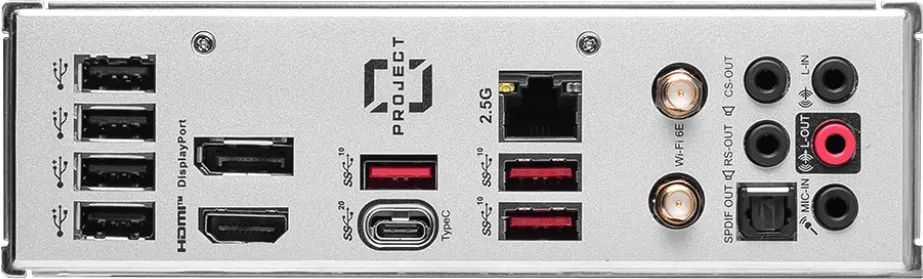 Carte Mère MSI B760M Project Zero DDR5 (Intel LGA 1700) Micro ATX