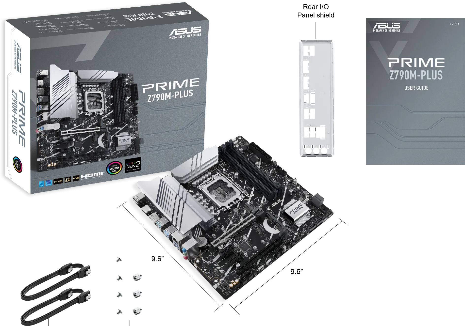 Carte Mère Asus Prime Z790M-Plus DDR5 (Intel LGA 1700) Micro ATX