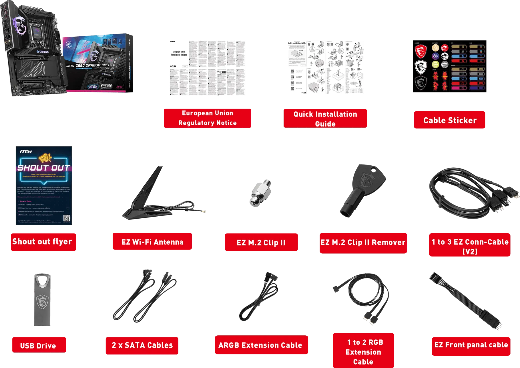 Carte Mère MSI MPG Z890 Carbon WiFi (Intel LGA 1851)