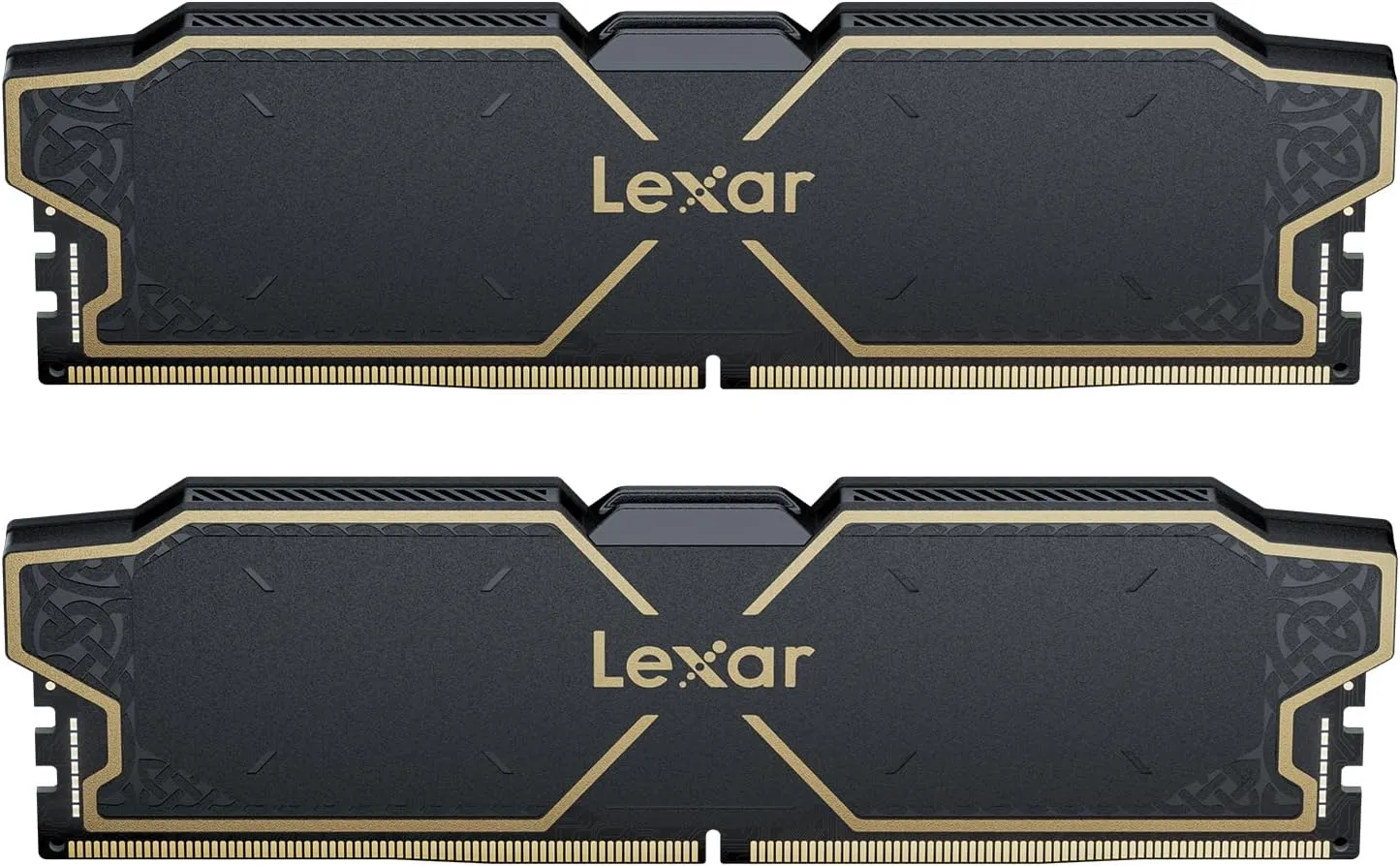Kit Barrettes mémoire 32Go (2x16Go) DIMM DDR5 Lexar Thor OC 6000MHz (Noir)