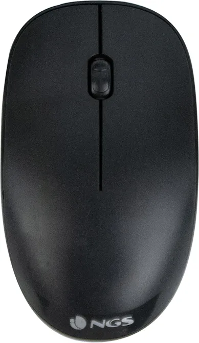 Sacoche Ordinateur Portable NGS Monray Master 15,6"max avec Souris sans fil (Noir/Gris)