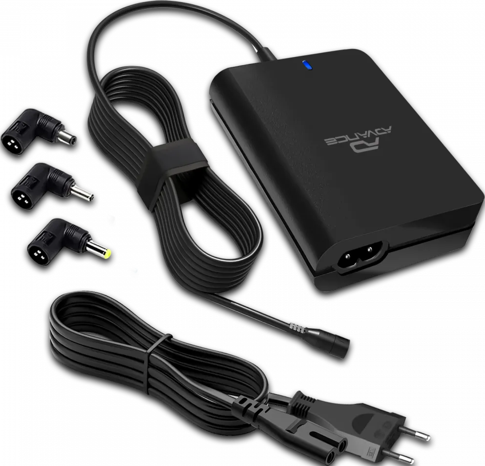 Chargeur universel Advance PowerUp compatible Dell 90W - 3 embouts
