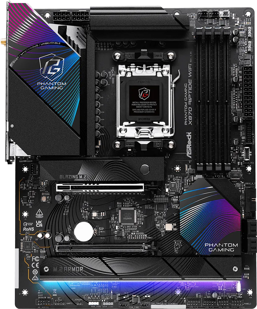 Carte Mère ASRock X870 Riptide WiFi (AMD AM5)