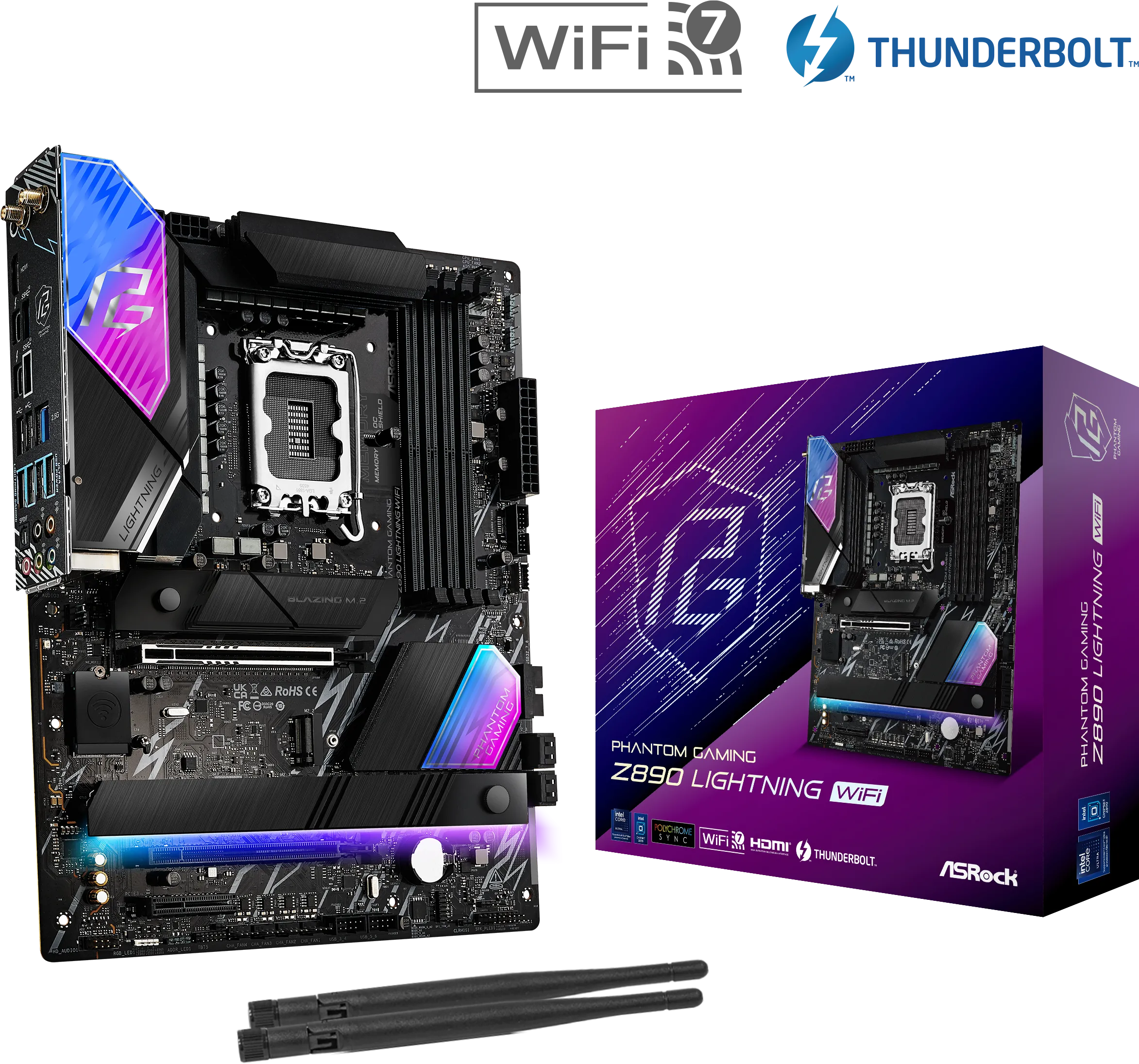 Carte Mère ASRock Z890 Lightning WiFi (Intel LGA 1851)